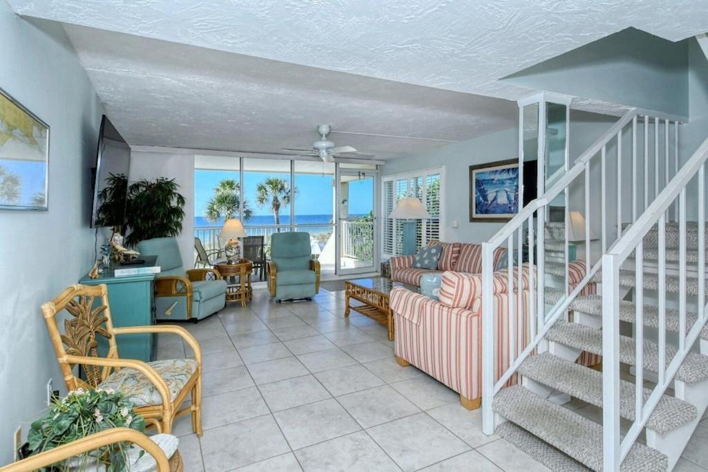 Laplaya 201C Breathtaking Gulf Panorama From This Corner End Unit With A Private Stairway To The Beach ลองโบทคีย์ ภายนอก รูปภาพ